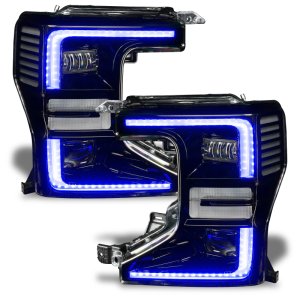 Ford F-250 Super Duty Headlight DRL Kit - ORACLE Lighting - Dynamic ColorSHIFT with Switchback Turn Signals - Dynamic ColorSHIFT - `20-`22